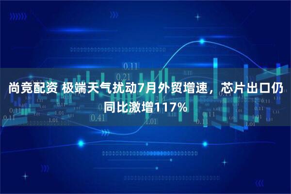 尚竞配资 极端天气扰动7月外贸增速,芯片出口仍同比激增117%